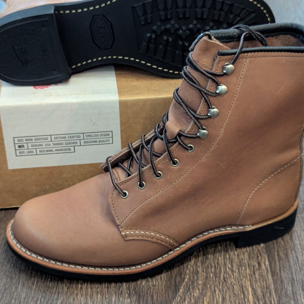 Red Wing Heritage Silversmith Mocha women's 11 B 3359
